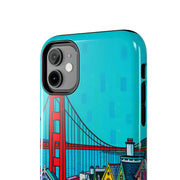 San Francisco Pop Art Colorful City Tough Phone Case LavenderCeleste