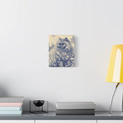 Persian Cat Canvas by Jouy Matte Canvas Art LavenderCeleste