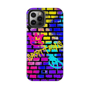 Sagittarius Graffiti Wall Zodiac Tough Phone Case LavenderCeleste