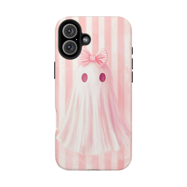 Pink Coquette Ghost Tough Phone Case LavenderCeleste