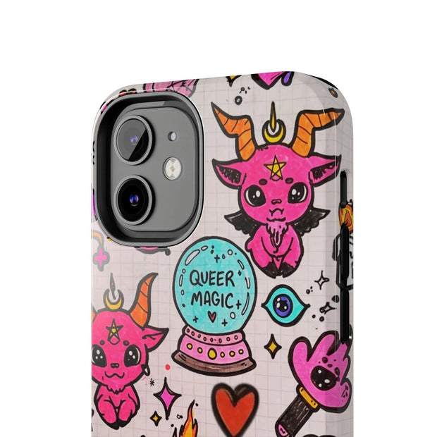 Queer Magic Pride Witchcore Tough Phone Case LavenderCeleste