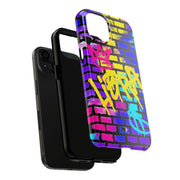 Libra Graffiti Wall Tough Phone Case – Vibrant Zodiac Street Art Design
