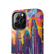 San Diego Skyline Pop Art Tough Phone Case LavenderCeleste