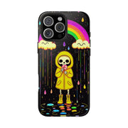 Rainbow Skeleton Lollipop Tough Phone Case LavenderCeleste