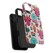 Queer Magic Pride Witchcore Tough Phone Case LavenderCeleste