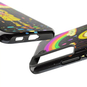 Rainbow Skeleton Lollipop Tough Phone Case LavenderCeleste