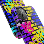 Scorpio Graffiti Wall Zodiac Tough Phone Case LavenderCeleste