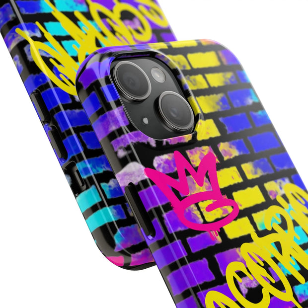 Scorpio Graffiti Wall Zodiac Tough Phone Case LavenderCeleste