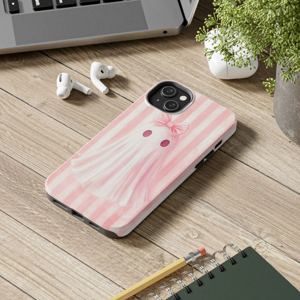 Pink Coquette Ghost Tough Phone Case LavenderCeleste