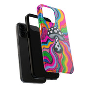 Psychedelic Rainbow Mushroom Art – Trippy Tough Case LavenderCeleste