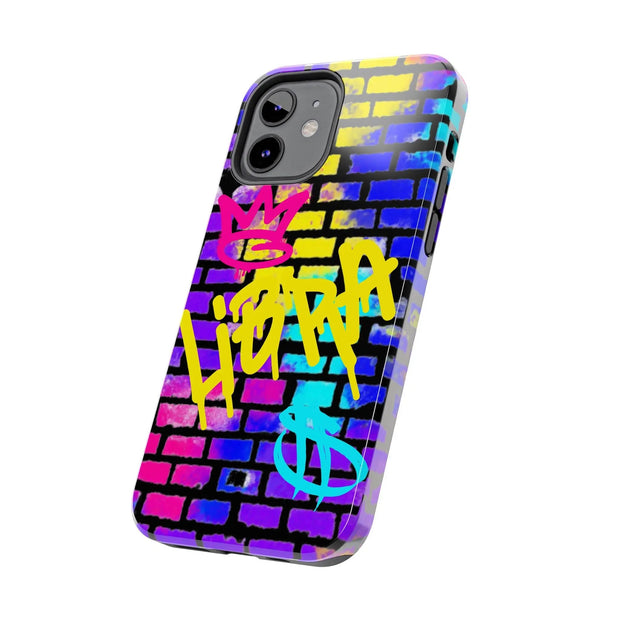 Libra Graffiti Wall Tough Phone Case – Vibrant Zodiac Street Art Design