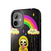 Rainbow Skeleton Lollipop Tough Phone Case LavenderCeleste