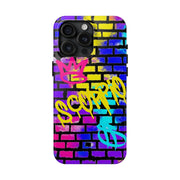Scorpio Graffiti Wall Zodiac Tough Phone Case LavenderCeleste