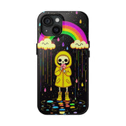Rainbow Skeleton Lollipop Tough Phone Case LavenderCeleste