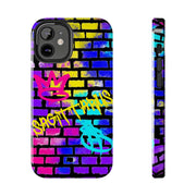 Sagittarius Graffiti Wall Zodiac Tough Phone Case LavenderCeleste