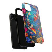 Vibrant Koi Pond Pop Art Tough Phone Case