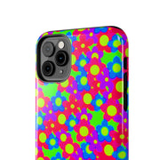 Retro Kawaii Bright Floral Pattern Tough Phone Case