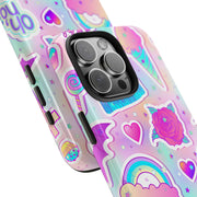 Pastel Goth Kawaii Graveyard Tough Phone Case LavenderCeleste