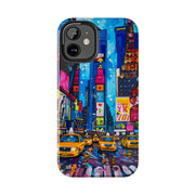 Times Square NYC Pop Art Tough Phone Case LavenderCeleste