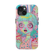 Kawaii Diner Zombies Pastel Chaos Tough Phone Case