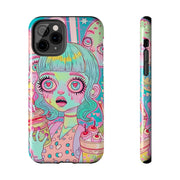 Kawaii Diner Zombies Pastel Chaos Tough Phone Case
