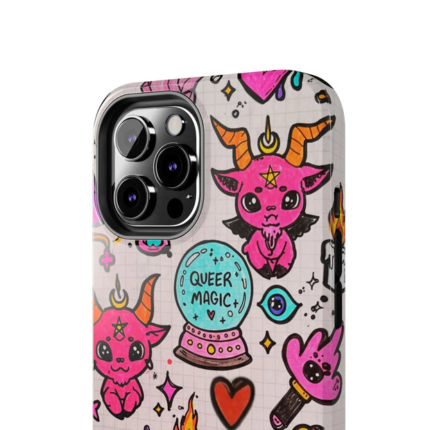 Queer Magic Pride Witchcore Tough Phone Case LavenderCeleste