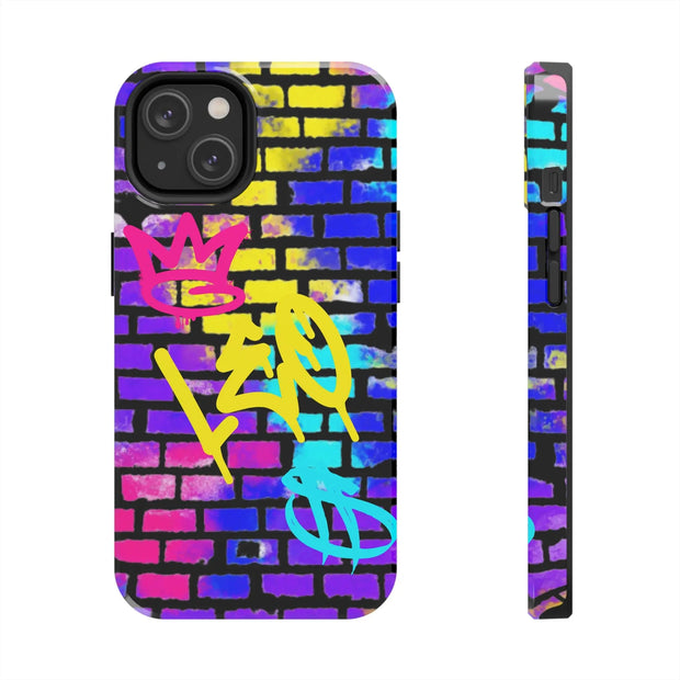 Leo Zodiac Graffiti Wall Tough Phone Case