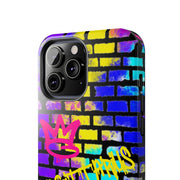 Sagittarius Graffiti Wall Zodiac Tough Phone Case LavenderCeleste