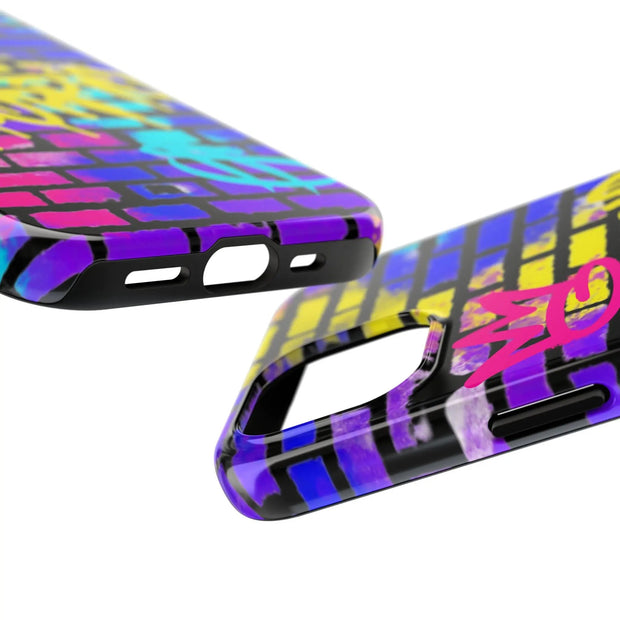 Scorpio Graffiti Wall Zodiac Tough Phone Case LavenderCeleste