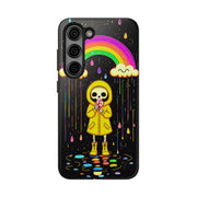 Rainbow Skeleton Lollipop Tough Phone Case LavenderCeleste