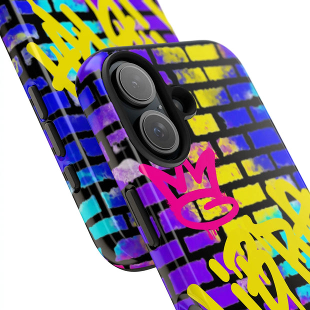 Libra Graffiti Wall Tough Phone Case – Vibrant Zodiac Street Art Design