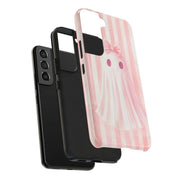 Pink Coquette Ghost Tough Phone Case - LavenderCeleste