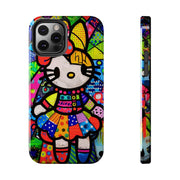 Pop Patchwork Kitty Tough Phone Case Printify