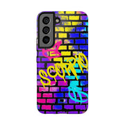 Scorpio Graffiti Wall Zodiac Tough Phone Case LavenderCeleste