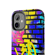 Leo Zodiac Graffiti Tough Phone Case – Vibrant Street Art Zodiac Design