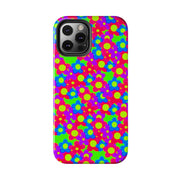 Retro Kawaii Bright Floral Pattern Tough Phone Case