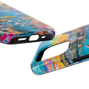 Sydney Collage Skyline Art Tough Phone Case LavenderCeleste