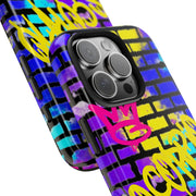 Scorpio Graffiti Wall Zodiac Tough Phone Case LavenderCeleste