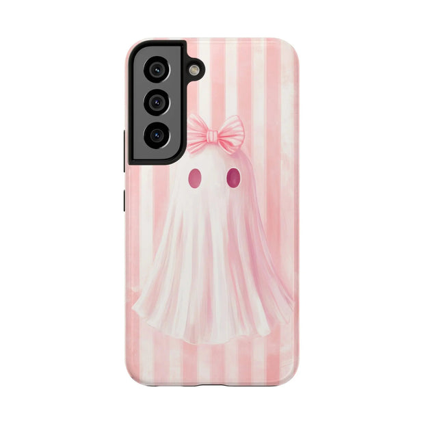 Pink Coquette Ghost Tough Phone Case LavenderCeleste