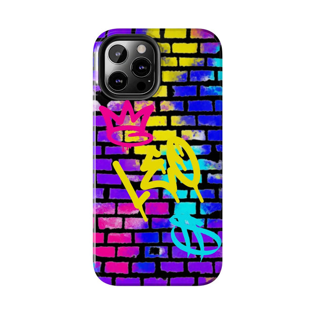 Leo Zodiac Graffiti Tough Phone Case – Vibrant Street Art Zodiac Design