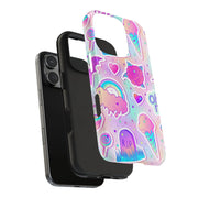 Pastel Goth Kawaii Graveyard Tough Phone Case LavenderCeleste