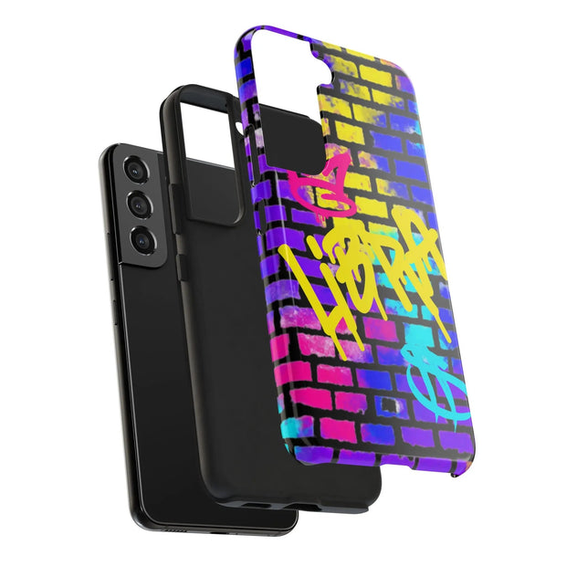 Libra Graffiti Wall Tough Phone Case – Vibrant Zodiac Street Art Design