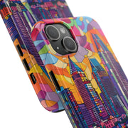 San Diego Skyline Pop Art Tough Phone Case LavenderCeleste