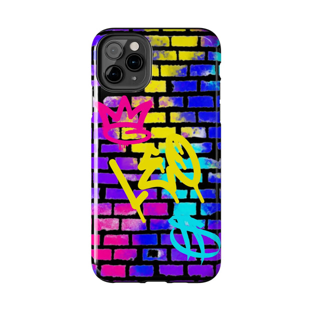 Leo Zodiac Graffiti Wall Tough Phone Case