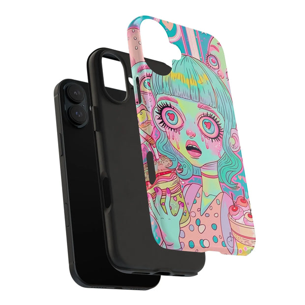Kawaii Diner Zombies Pastel Chaos Tough Phone Case