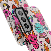 Queer Magic Pride Witchcore Tough Phone Case LavenderCeleste