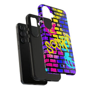Scorpio Graffiti Wall Zodiac Tough Phone Case LavenderCeleste