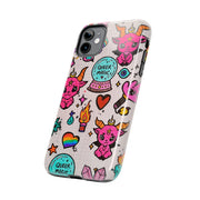 Queer Magic Pride Witchcore Tough Phone Case LavenderCeleste