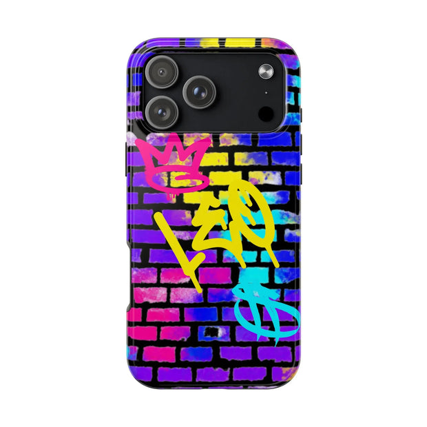 Leo Zodiac Graffiti Wall Tough Phone Case