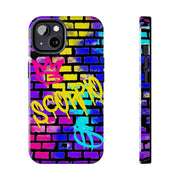 Scorpio Graffiti Wall Zodiac Tough Phone Case LavenderCeleste